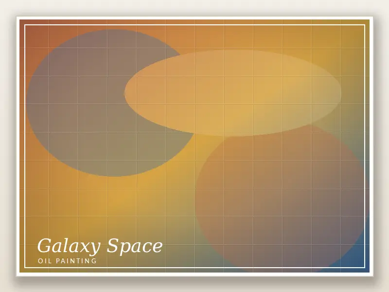 Galaxy Space Oil Painting 4