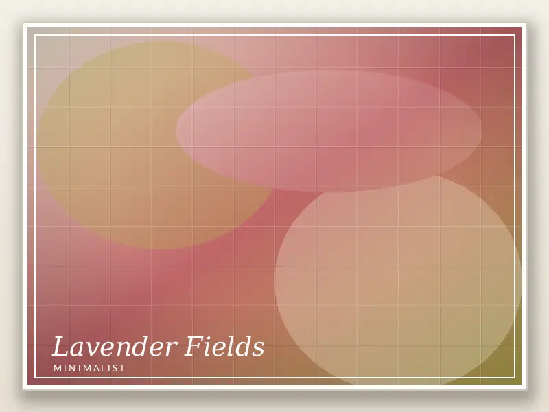 Lavender Fields Minimalist 2