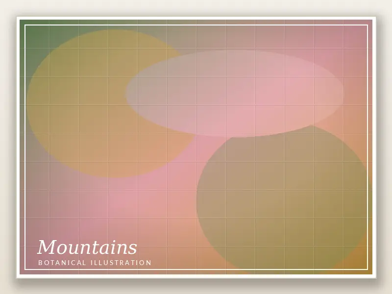 Mountains Botanical Illustration 4