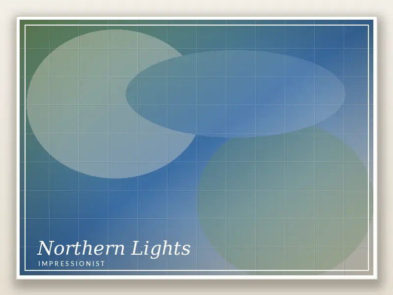 Northern Lights Impressionist 3