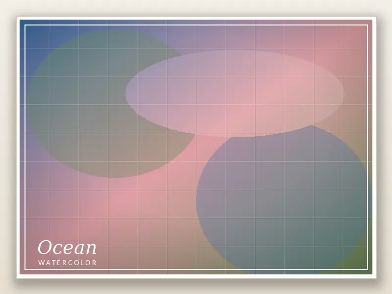 Ocean Watercolor Impression 3