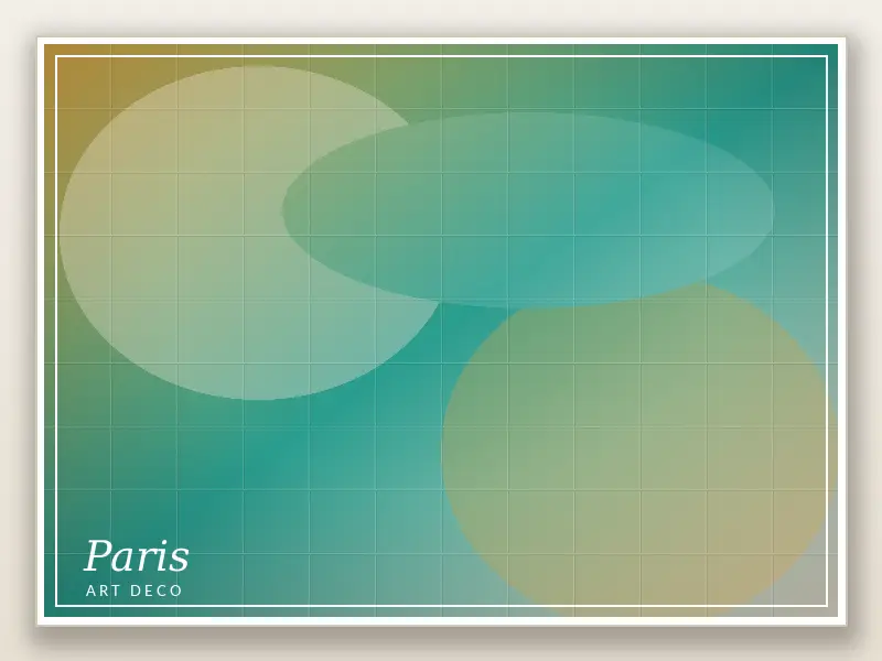 Paris Art Deco Composition 2